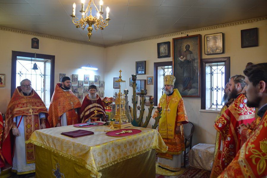 епископ Саянский и Нижнеудинский Алексий, в Бирюсинске